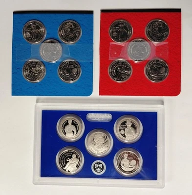 2025 PDS AWQ US Mint Issued Proof & BU Sets - Image 1 of 4
