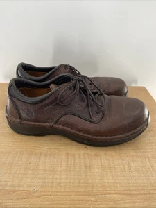 Scarpe Oxford antinfortunistiche da lavoro in pelle marrone Red Wing 6704 punta in acciaio misura 9,5 D - Foto 1 di 7