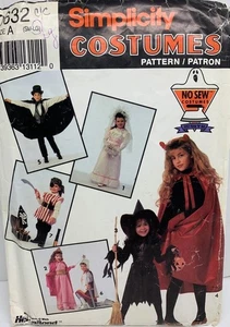 Simplicity Costumes 0632 Size  sm - lg No Sew - Picture 1 of 1