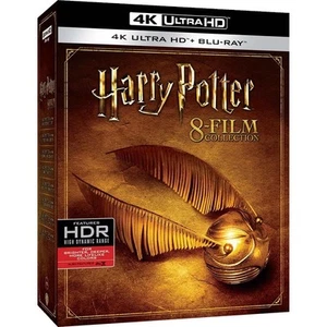 Cofanetto Blu-ray 4K Harry Potter 1-8 film Collection - Foto 1 di 1