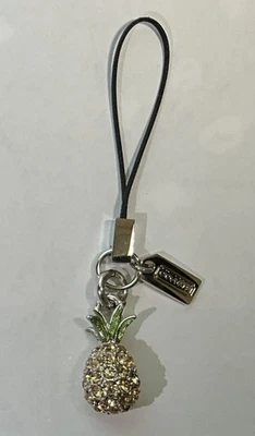 Bolso colgante/cartera Coach púrpura nuevo sin etiquetas - teléfono celular/cordón de cámara/dije de bolso Foto 1 de 4