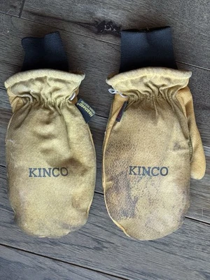 Luva de esqui impermeável forrada termicamente para clima frio Kinco 901T (tamanho grande) - Imagem 1 de 2