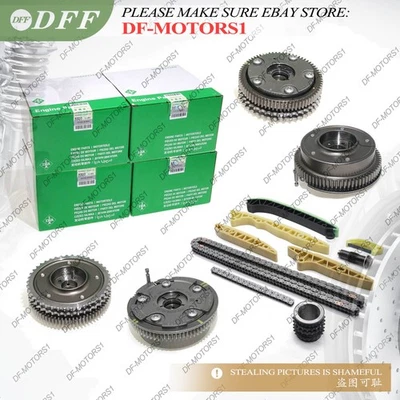 Kit de ajustes de árbol de levas y cadena de distribución para Mercedes-Benz W203 W164 ML350 W211 M272 Foto 1 de 4