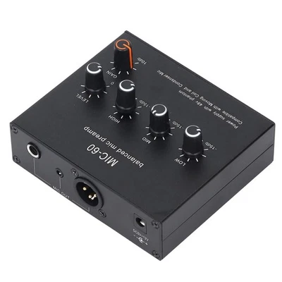 Dynamischer Mikrofonverstärker High Und Low Bass Anpassung Home Sound Power - Bild 1 von 4