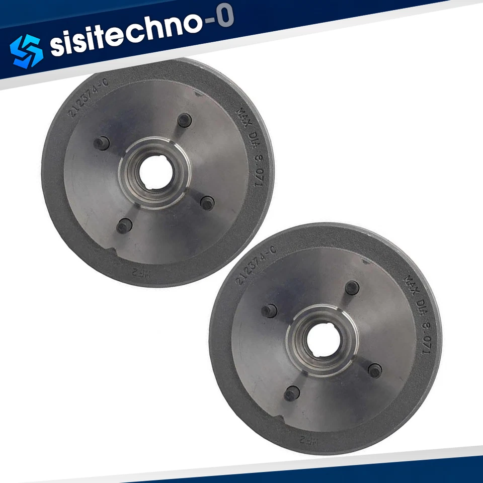 Tambor de freno trasero para Dodge Colt 1985 1986 1987 1988 1989 1990 1991 2,0 L Foto 1 de 4