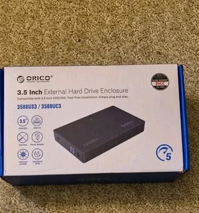ORICO 2.5/3.5" External Hard Drive Enclosure USB3.0 SATA HDD/SSD Case 18TB UASP - Picture 1 of 2