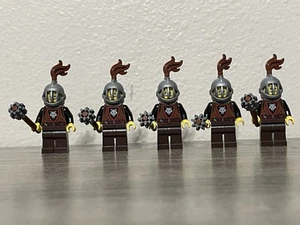 5 Lego Wolfpack Mace Knight Minifigures - Picture 1 of 3
