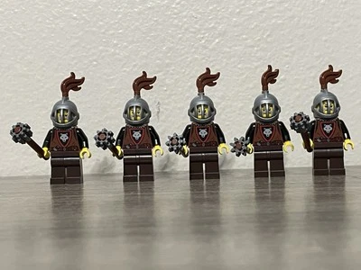 5 Lego Wolfpack Mace Knight Minifigures - Image 1 of 3