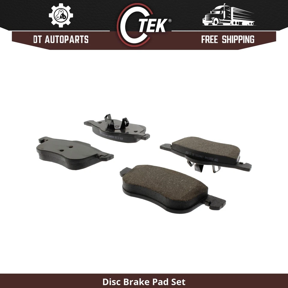 Para Volvo V70 2001-2007 | Pastillas de freno de disco delanteras centradas | Cerámica Foto 1 de 4