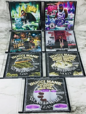 GUCCI MANE MIXTAPE MIX CD (PROMO) LOT OF 7 WORLD WAR 3 THE MOVIE SO ICEY BOY+++ Foto 1 de 4