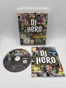 Dj Hero PS3 Complete English Pal Cib With Manual Mint Condition Tested - Picture 1 of 6