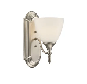 Herndon 1 Light Wall Sconce in Satin Nickel by Savoy House - 9-1007-1-SN - Picture 1 of 3