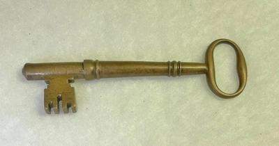 Vintage Skeleton Key Steel Cabinet Etc - Image 1 of 3