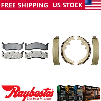 Element3 Front Metallic Brake Pads & Rear Shoes For 1974 Dodge W100 Pickup - Image 1 of 4