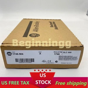 Allen Bradley Factory Sealed 1746-NI8 SER A SLC 500 Analog Input Module 1746NI8 - Picture 1 of 4