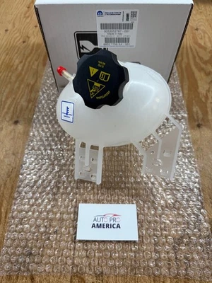 COOLANT RECOVERY RESERVOIR TANK for 2015-2021 JEEP RENEGADE FIAT 500X OEM MOPAR - Image 1 of 4