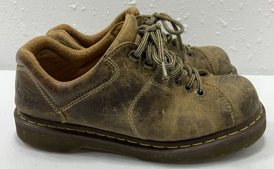 Vtg Dr Martens Air Wair Shoes Men’s 10M Woman’s 11 Chunky Oxford Y2K Brown 10940 - Image 1 of 4