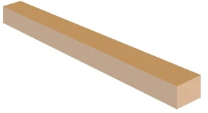 StewMac Korina (White Limba) Neck Blanks, AAA, 2" x 3" x 36" - Picture 1 of 1