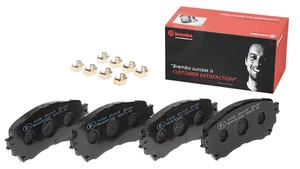 Brembo Brake Pad Set Front With Piston Clip With Anti-Squeak Plate Fits Mazda 6 - Picture 1 of 9