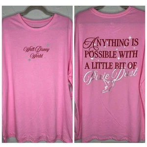 Disney Parks T-Shirt Anything Is Possible With a Little Pixie Dust Pink - Bild 1 von 6