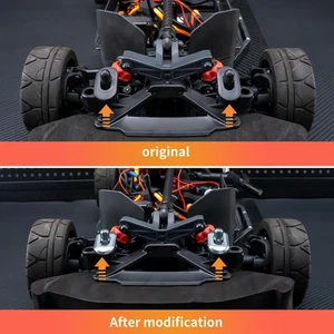 FLYXM 4Pcs/Set Alloy Adjustable Body Post Mount for Arrma 1/8 Vendetta 3S RC Car - Picture 1 of 62