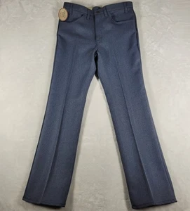 Vintage Levi's Saddleman Boot Cut Jeans Men's 34x32 Blue Gray 80s Made In USA - Picture 1 of 15