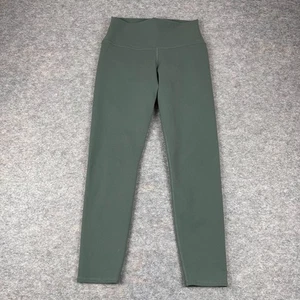 ALO Yoga High Rise Leggings 26" Green Womens Medium M - Picture 1 of 10