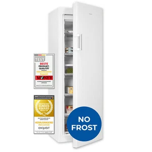 Exquisit Gefrierschrank 194 Liter NoFrost Alarm-Funktion GS4271-NF-H-010E weiss - Bild 1 von 10