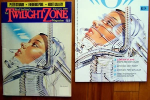 TWILIGHT ZONE 1989 & Fashion Fantasies Magazine -1992- Cover by HAJIME SORAYAM - Bild 1 von 3