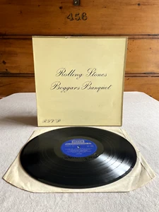 THE ROLLING STONES - BEGGARS BANQUET - 12" LP VINYL RECORD - SPANISH PRESS 1970 - Foto 1 di 12
