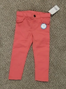 Toddler Girls Pants Carter's Size 2T NEW Tags - Pink - Picture 1 of 2