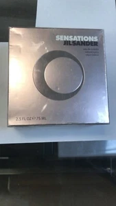 Sensations By Jil Sander 2.5oz/75ml EDT Spray Rare Vintage Box Ripped Off - Picture 1 of 5