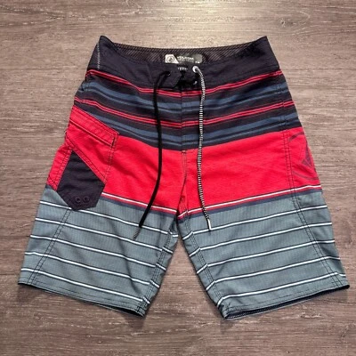 Volcom Board Shorts Mens 26 Modtech Water Repellent Surf Outdoor Multicolor - Image 1 of 4