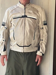 Try Moto Summer motorcycle jacket unisex XL - Picture 1 of 5