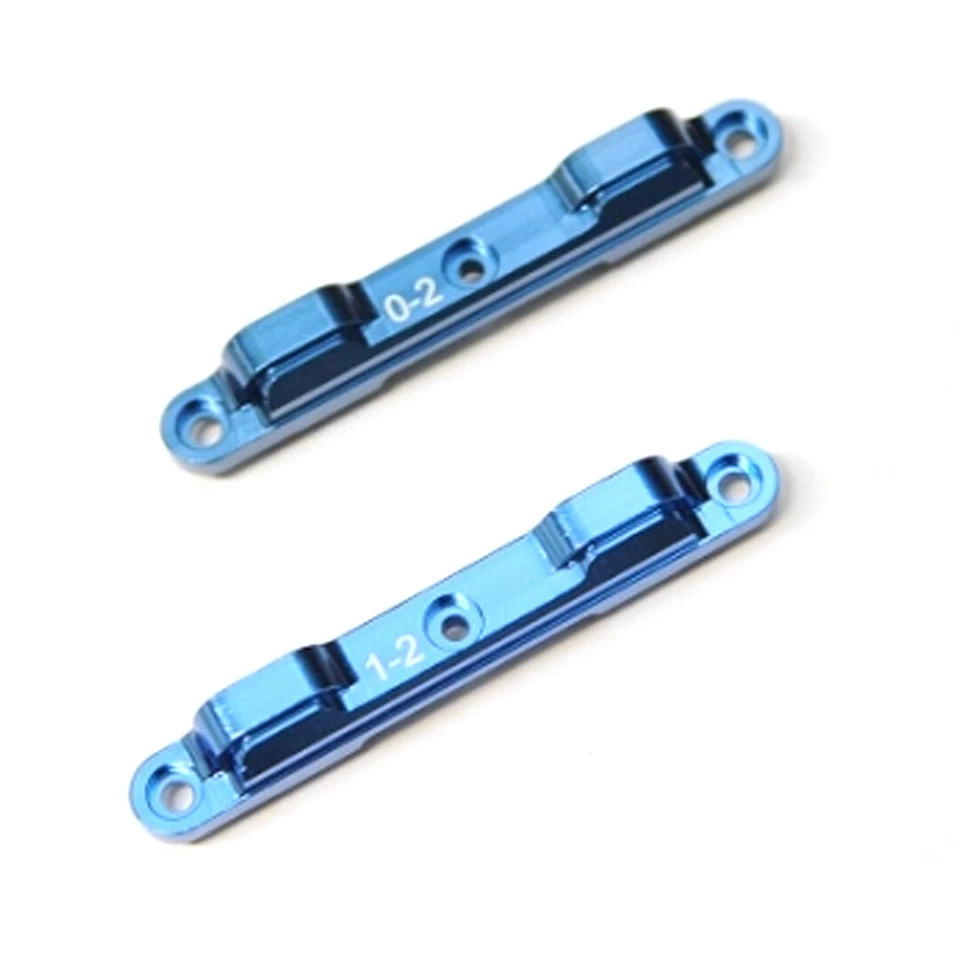 STRC STC91359-CB Alum Rear Toe-in Suspension Blocks (1 & 0 Deg.) Blue : DR10 - Image 1 of 1