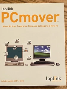 NEW Laplink PCmover 1 License PS-PCMV10-1.0A-US OLD VERSION - Picture 1 of 6