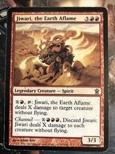 1x Jiwari, the Earth Aflame Saviors of Kamigawa HP MTG Magic Gathering x1 MKE
