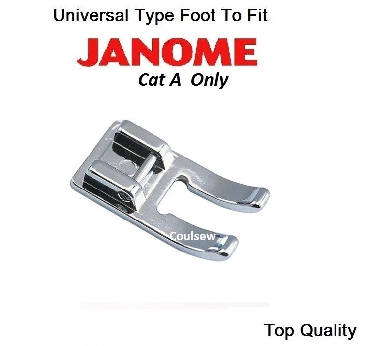 Open Toe Craft Applique Metal Foot Fits JANOME SEWING MACHINES Cat A Only - Image 1 of 1
