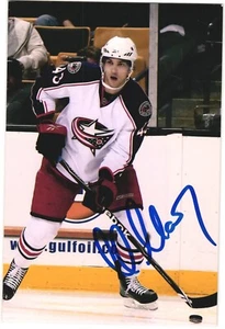 Maxim Mayorov Autographed 4x6 Color Photo Columbus Blue Jackets #43 C - Picture 1 of 2