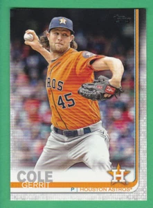 2019 Topps #572 GERRIT COLE Houston Astros - Picture 1 of 2