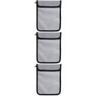  3 Pieces Document Storage Bag Household Fireproof File Cell Phone