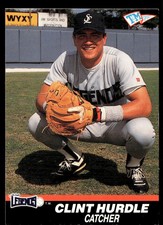1989 T&M Senior League 50 Clint Hurdle   St. Lucie Legends  Baseball Card