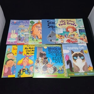 SCHOLASTIC Children reading Books Kids book lot of 9 - Picture 1 of 10