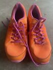 Nike Lunar Forever 3 Womens Size 10 Orange Pink Running Shoes Lace Up 631426-800