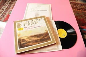 BEETHOVEN 6 X LP DIE KONZERTE ORIG GERMANY 1970 MINT D. GRAMMOPHON STEREO TOP - Picture 1 of 1