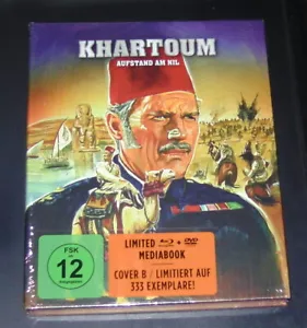 Khartoum Revolt At Nile Limited Numbered Mediabook blu ray +DVD New - Picture 1 of 6