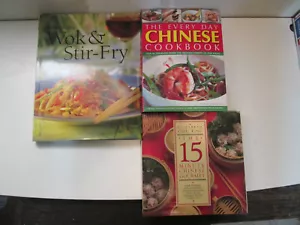 Lot of 3 Chinese Cook Books - Picture 1 of 5