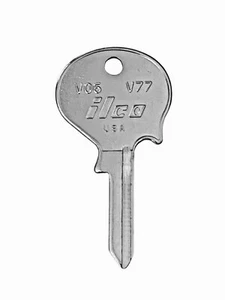 1 1966-1967 Volvo 1800 1800S Automotive VO6 V77 V80P NE6 VL1 NE56 Key Blank - Picture 1 of 10