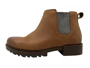 Sorel Emelie II Chelsea WP Stiefel Damen 6,5 Braun Bootie Wasserdicht Neu - Bild 1 von 10