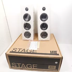 Par de Altavoces de Escenario HRT NUEVOS Monitores Audiófilos Blancos MUSE Electronics - Imagen 1 de 5